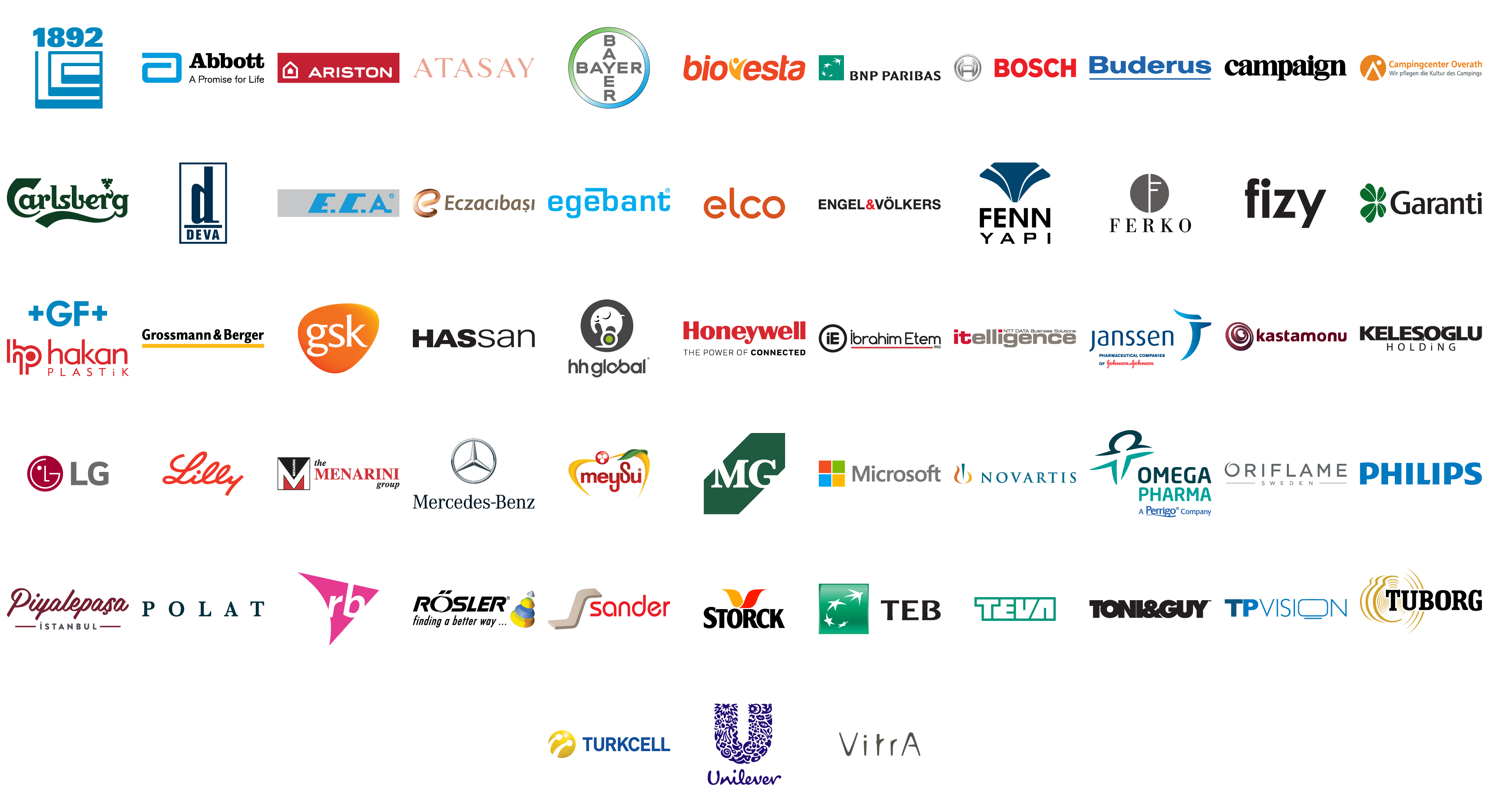 Project reference logos